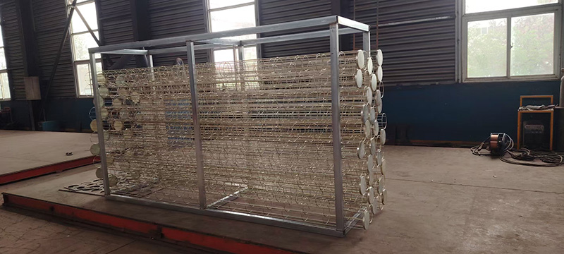 Qingdao Star Machine dodávané klietky filtra pre mauritániu zákazníkom
