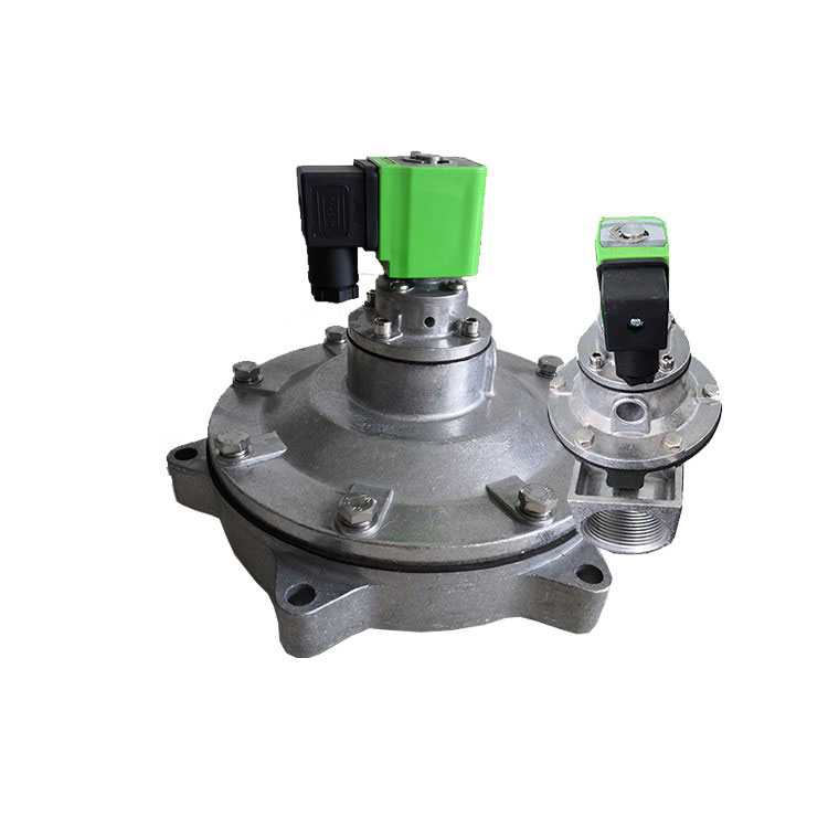 Elektromagnetický pulzný ventil pravého uhla